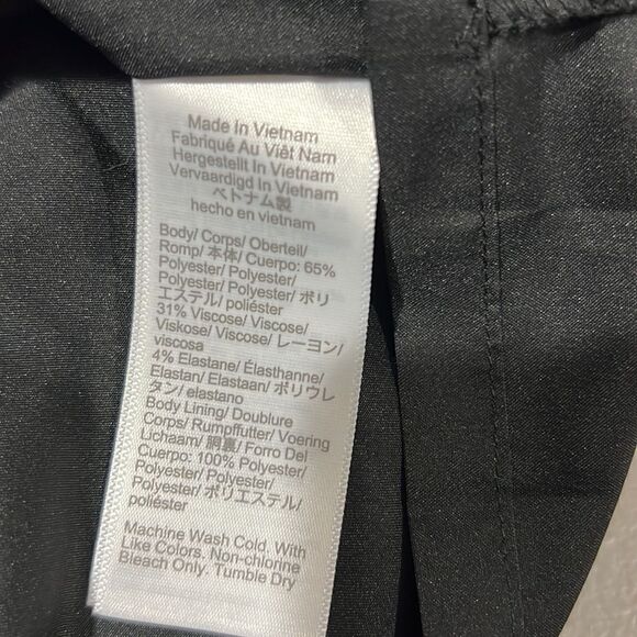 J. Crew Factory Ruffle Neck Suiting dress sleeveless NWT size 2 - Picture 8 of 10